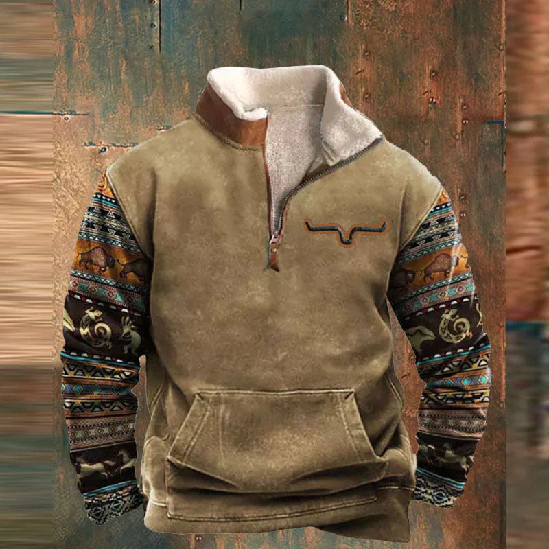 Zip up pull over outlet